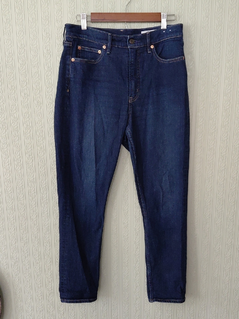 GAP Vintage High-Rise Slim Dark Blue Women’s Jeans Size 10